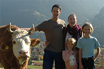 Famille Mottier vache